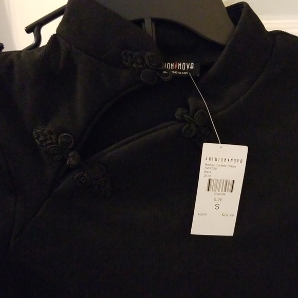Women's Black Dress Size Small Fashion Nova NWT - Picture 6 of 7